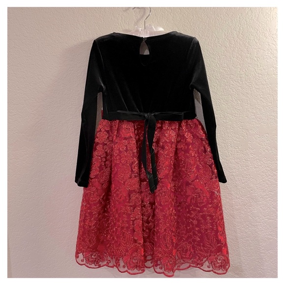 Girls Rare Editions holiday dress - Picture 2 of 4